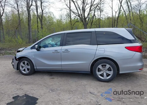 2019 Honda Odyssey Ex-L z USA, uszkodzony, nr VIN 5FNRL6H71KB049716